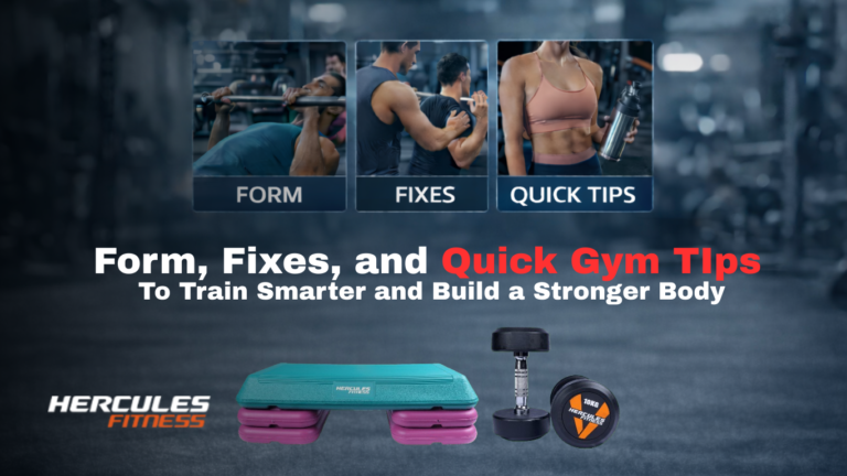 Form, Fixes, and Quick Gym Tips to Train Smarter and Build a Stronger Body