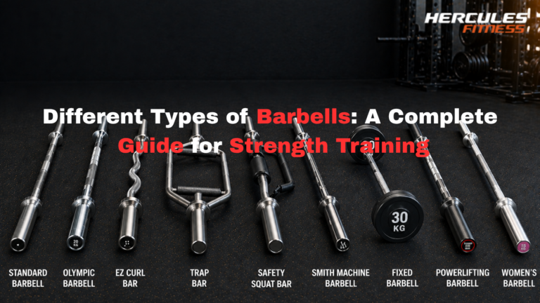 Different Types of Barbells: A Complete Guide for Strength Training