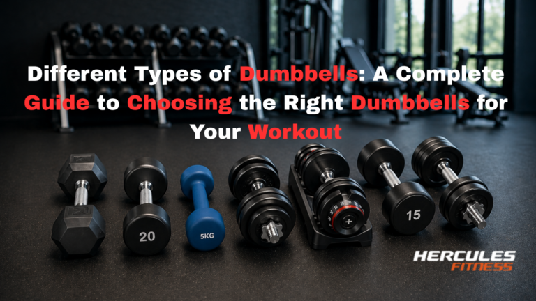 Different Types of Dumbbells: A Complete Guide to Choosing the Right Dumbbells for Your Workout