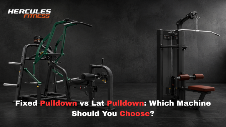 Fixed Pulldown vs Lat Pulldown: Which Machine Should You Choose?