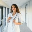 portrait of indian female doctor